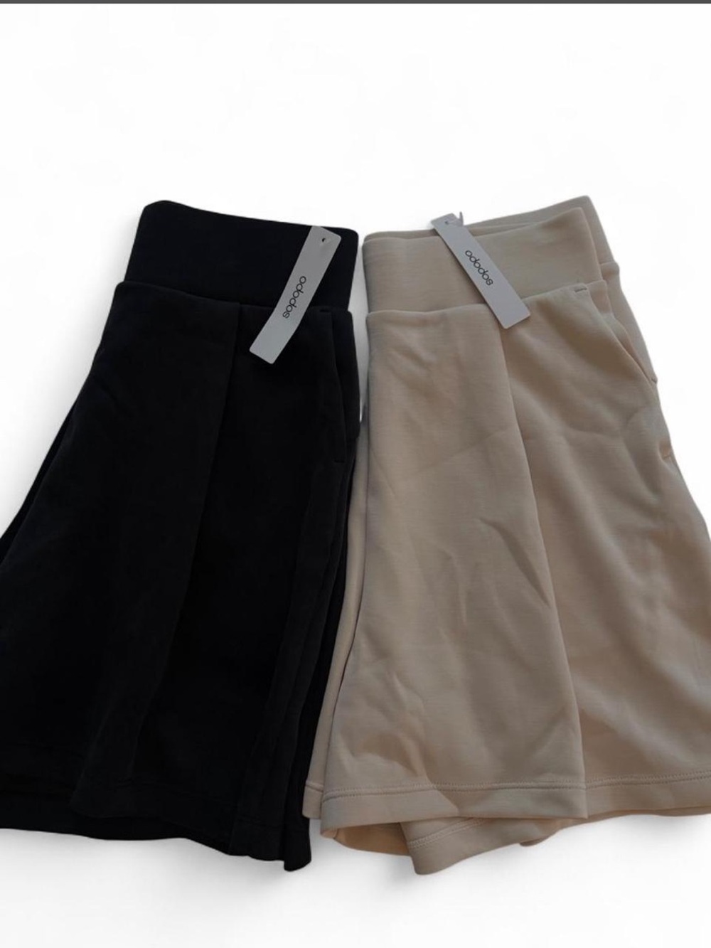 Ododos Modal Soft High Waist Wide Leg Shorts with Pockets Bundle - S NWT